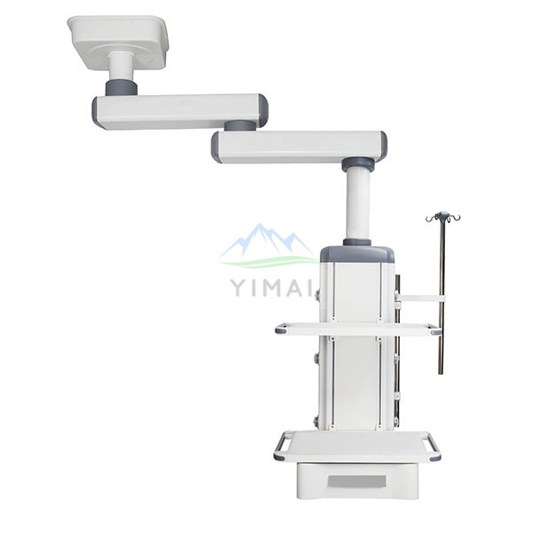 D-3A Double arm surgical towerThree layer tray 