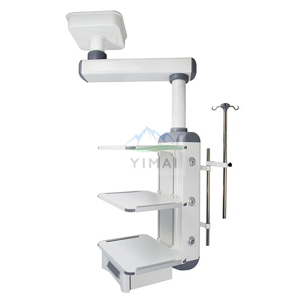 D-4A Single arm surgical towerThree layer tray