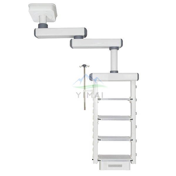 D-5A Double arm endoscope towerFour layer tray 