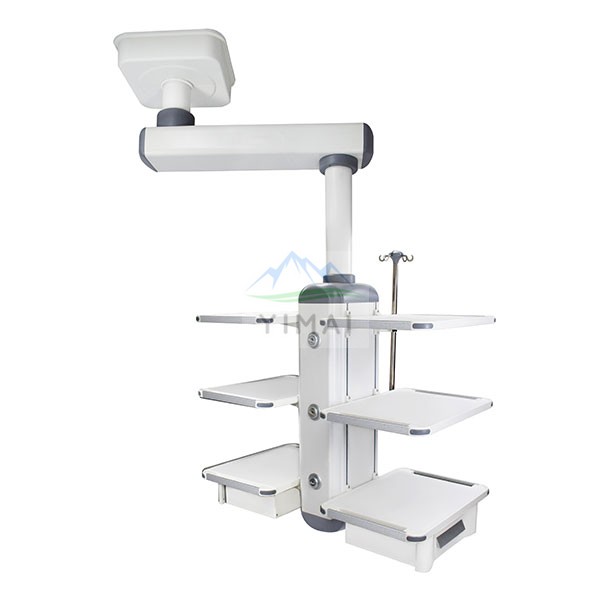 D-9C Single arm double-sided suspension tower with three-layer tray